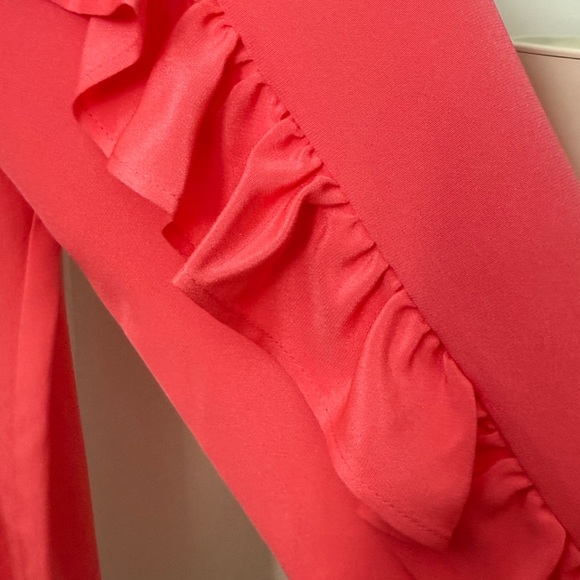 J.CREW COLLECTION SILK RUFFLE SLEEVE BLOUSE - Picture 9 of 13